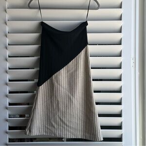 Aaizel with new mini dress in canvas